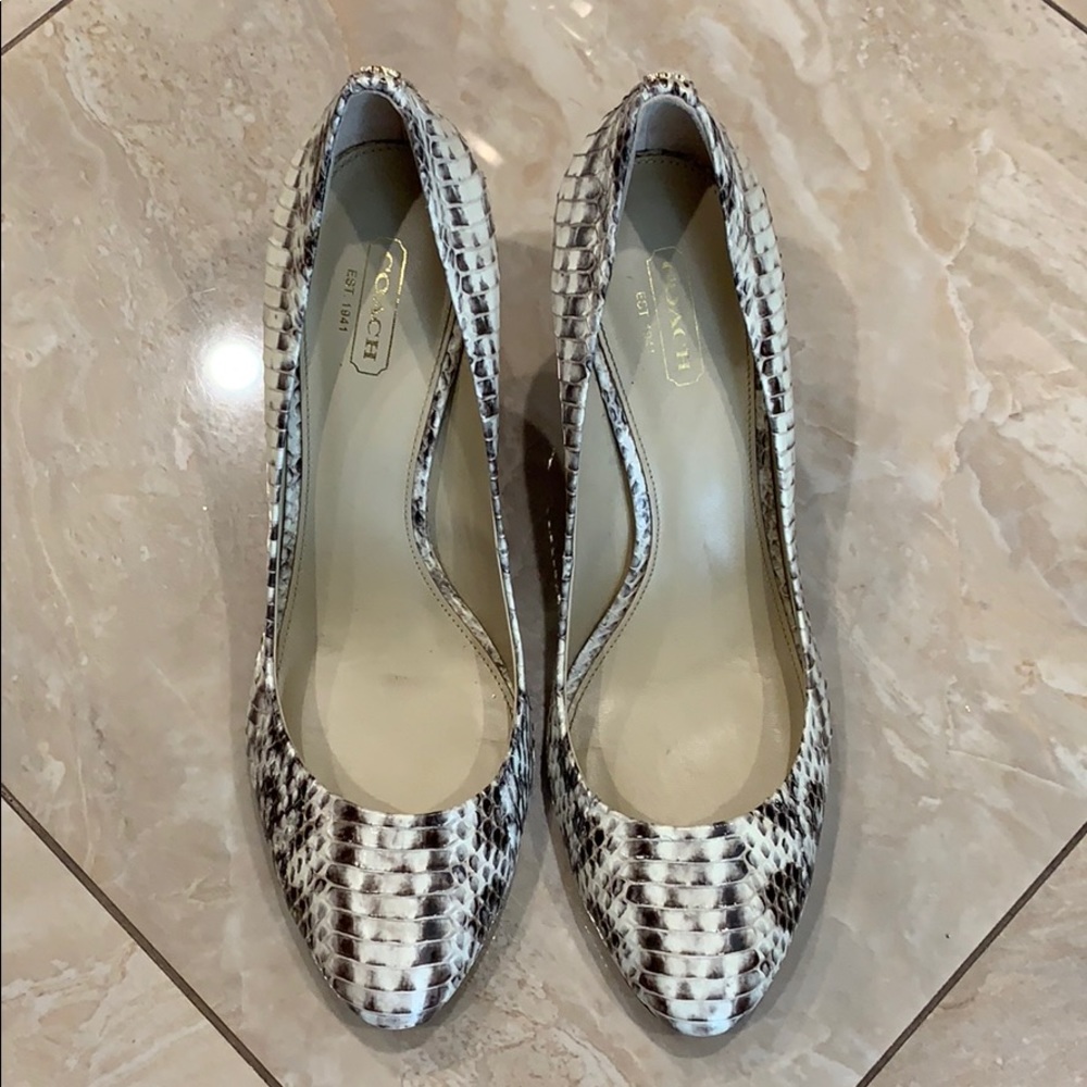 coach high heels shoes